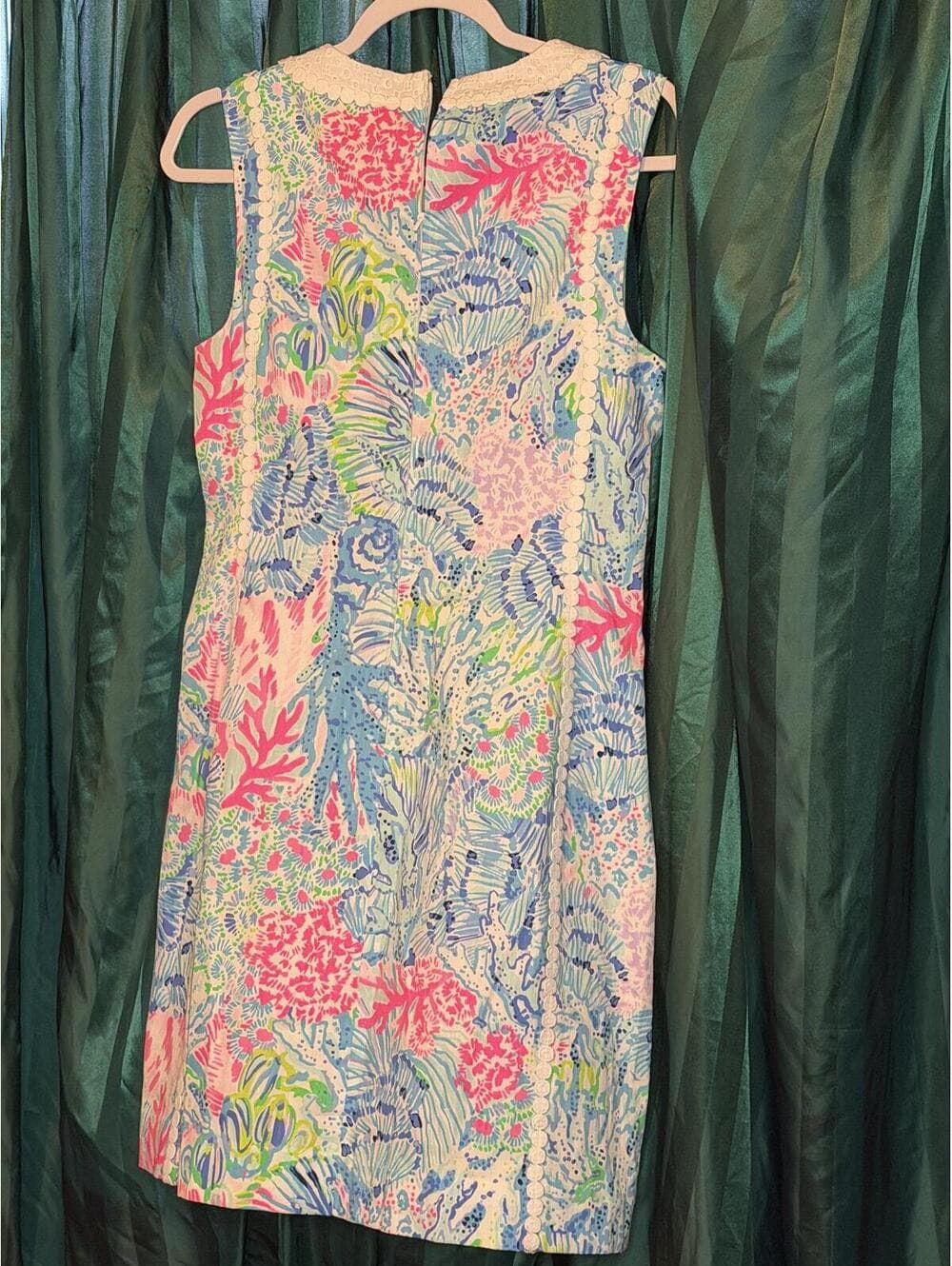 NWT Lilly Pulitzer Mila Stretch Shift Dress - Sink or Swim - Thumbnail 7