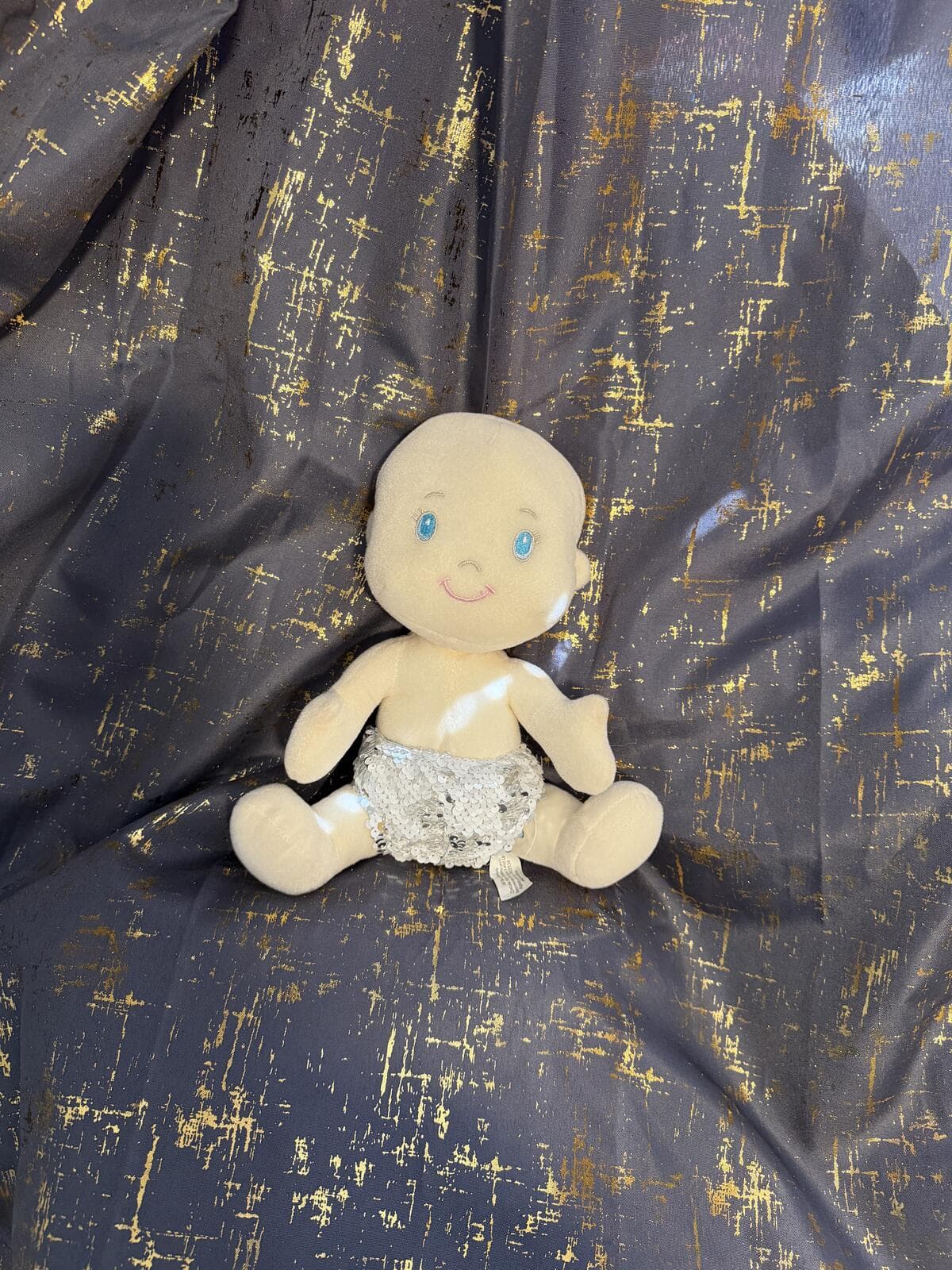 Krewe of Iris 2020 King Cake Baby Throw Plushie