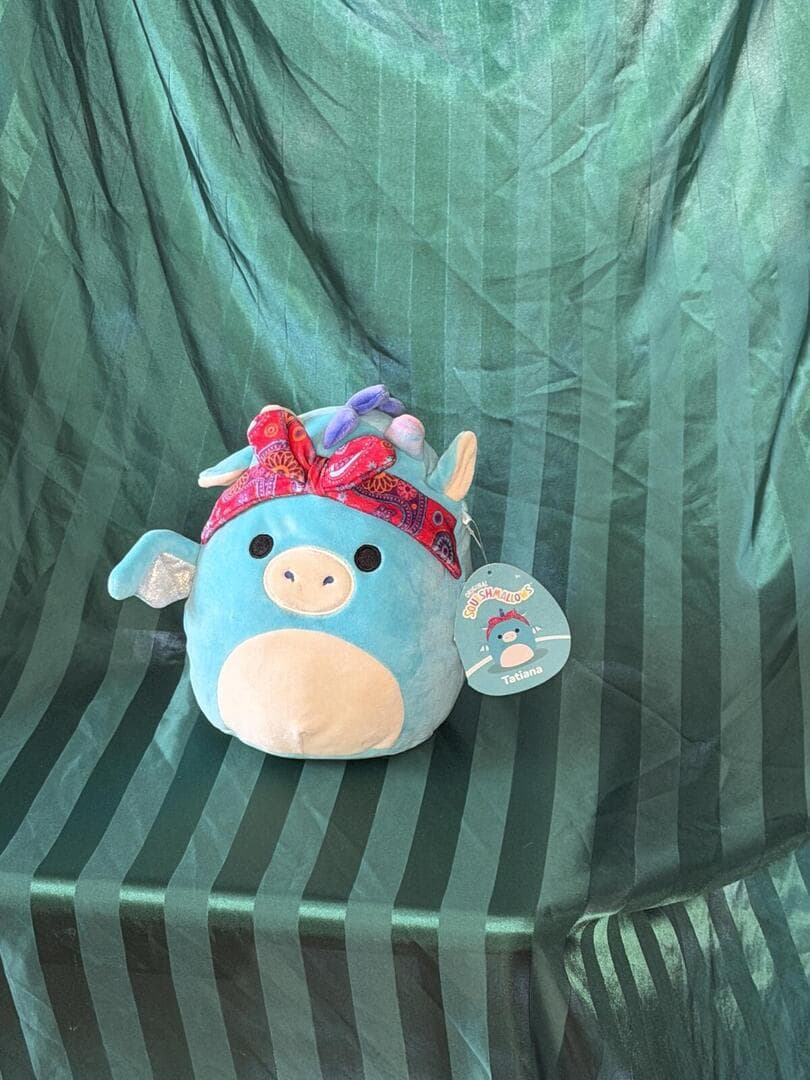 Squishmallows Tatiana Blue Dragon Plush - New with Tags
