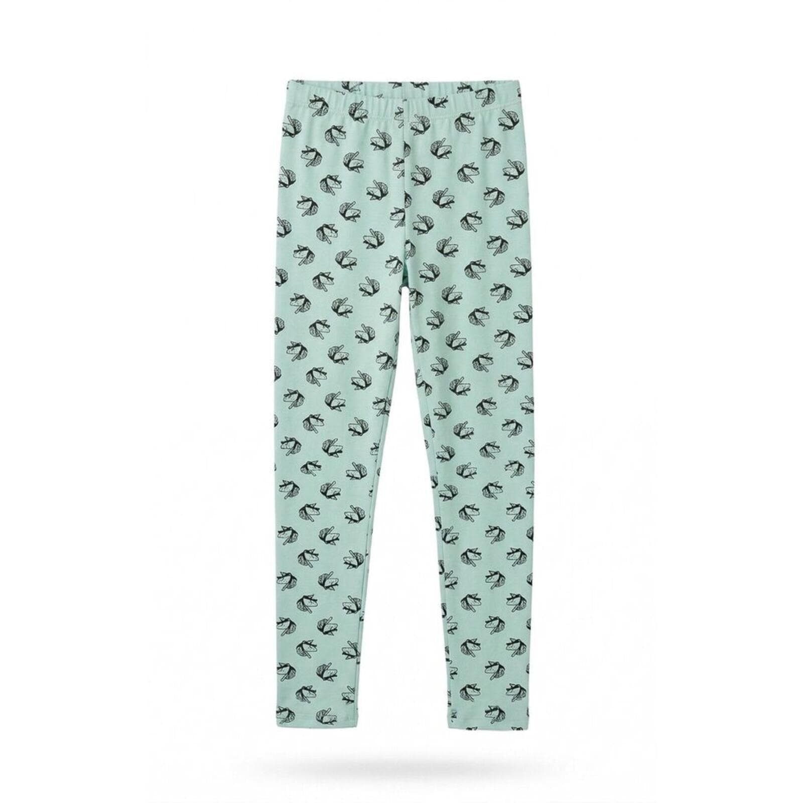 GUESS Girls Leggings Unicorn Print Logo Stretch