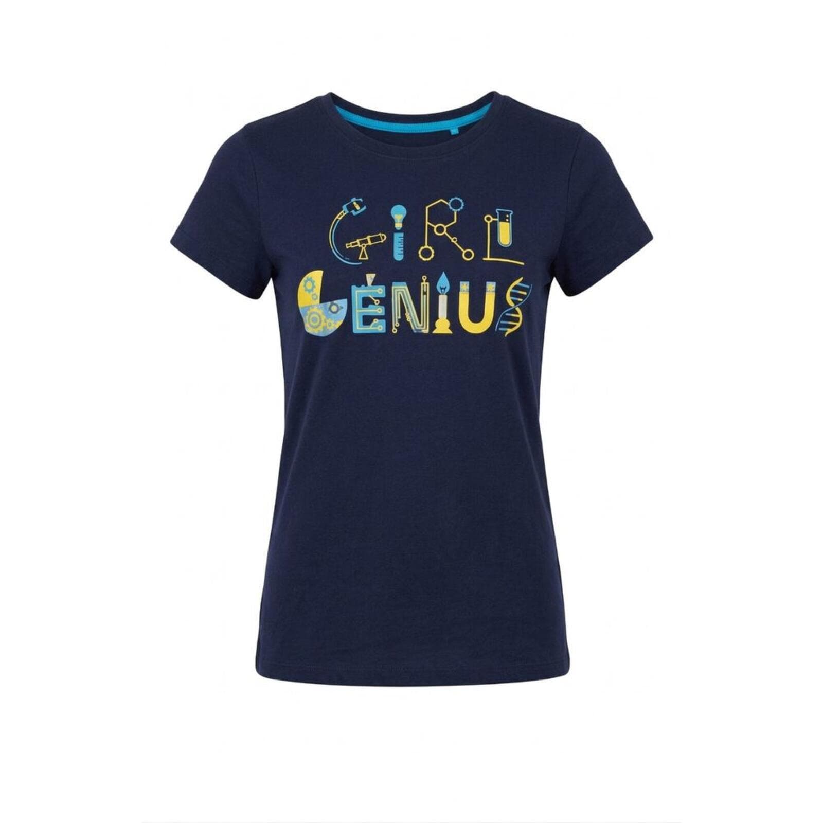 Spotted Zebra Girls Girl Genius Science Graphic Tee Shirt