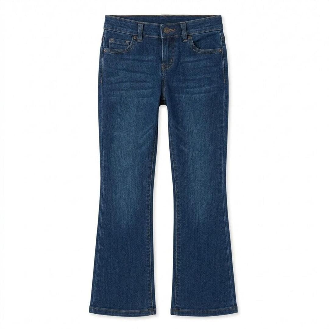 The Children's Place Bootcut - Dark Wash Adjustable Waist
