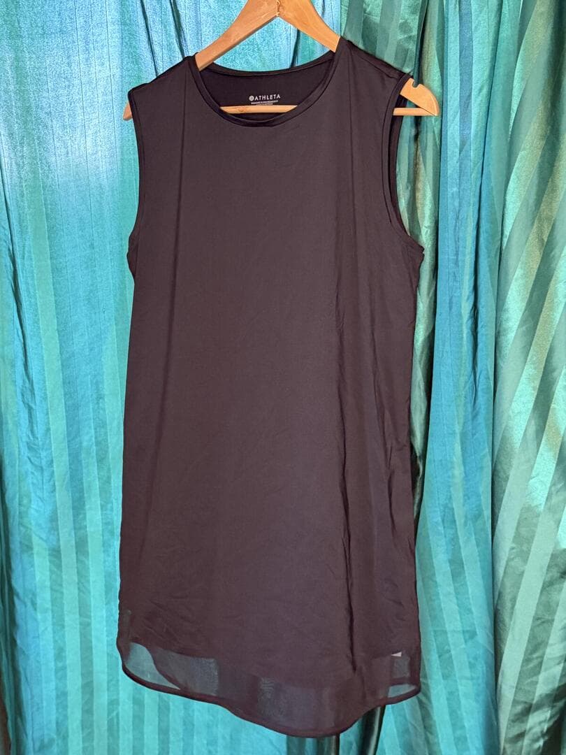 Athleta Renew Seamless Tank Top Charcoal Grey Yoga L