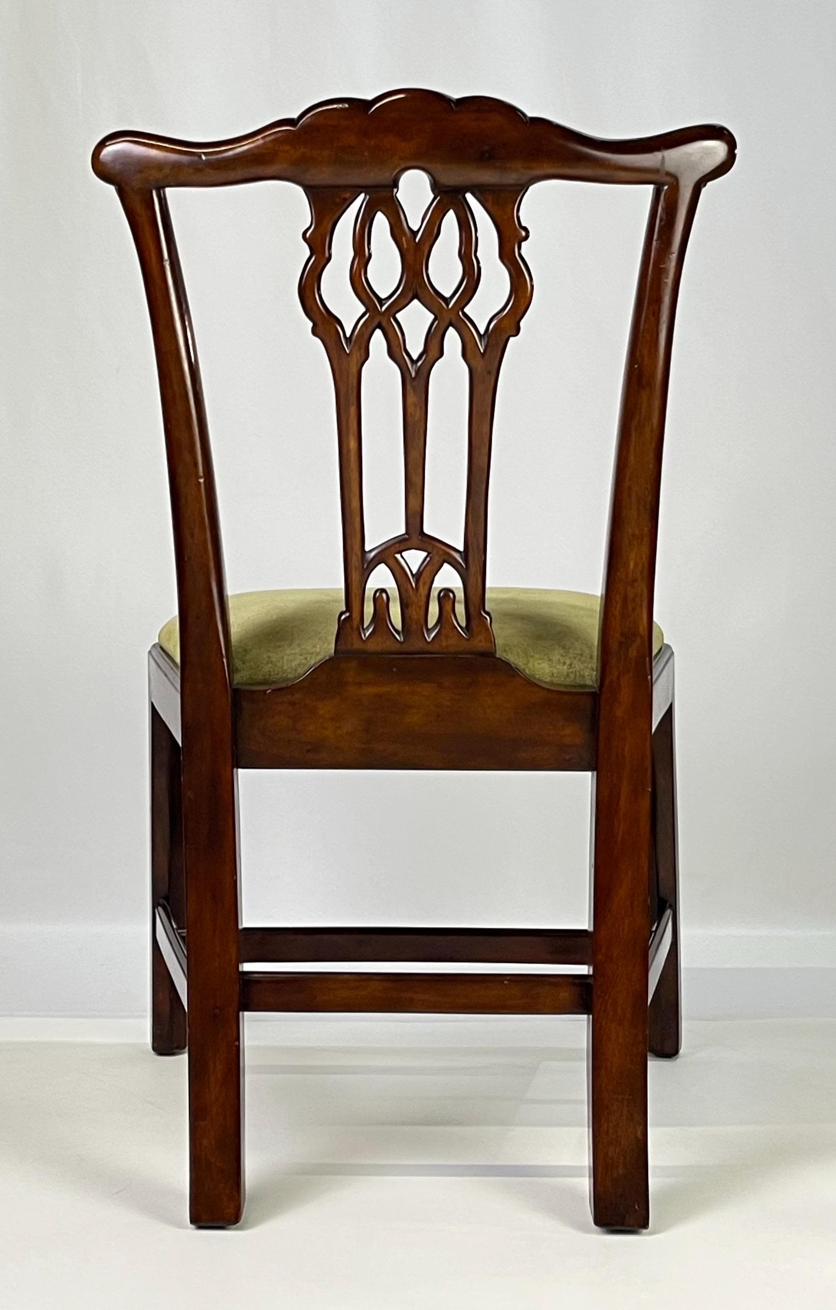Theodore Alexander Althorp Collection Pierced Back Chippendale Dining Chairs - Set of 10 - Thumbnail 13