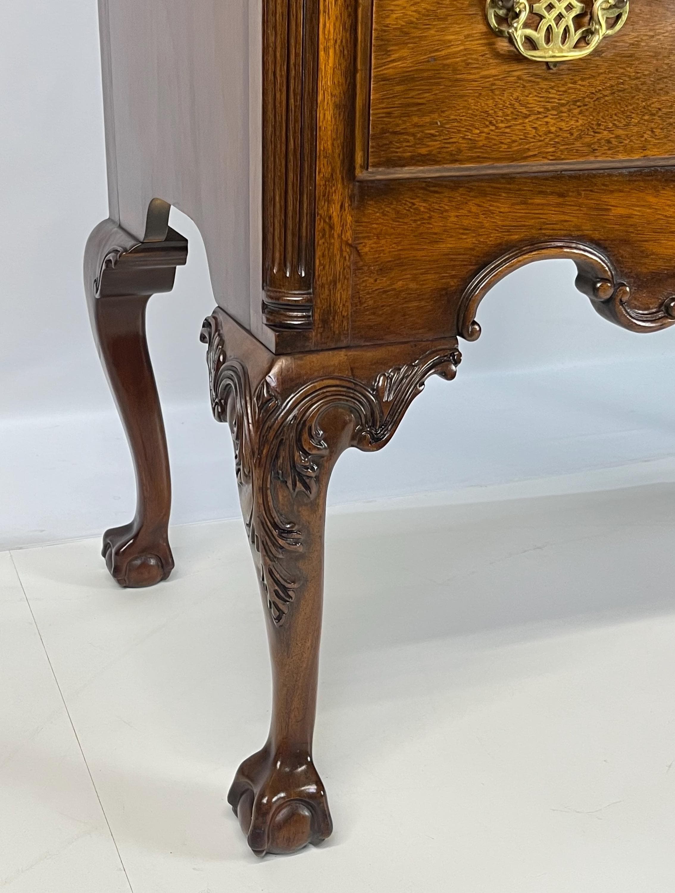 Councill Craftsmen Chippendale Style Mahogany Highboy - Thumbnail 5