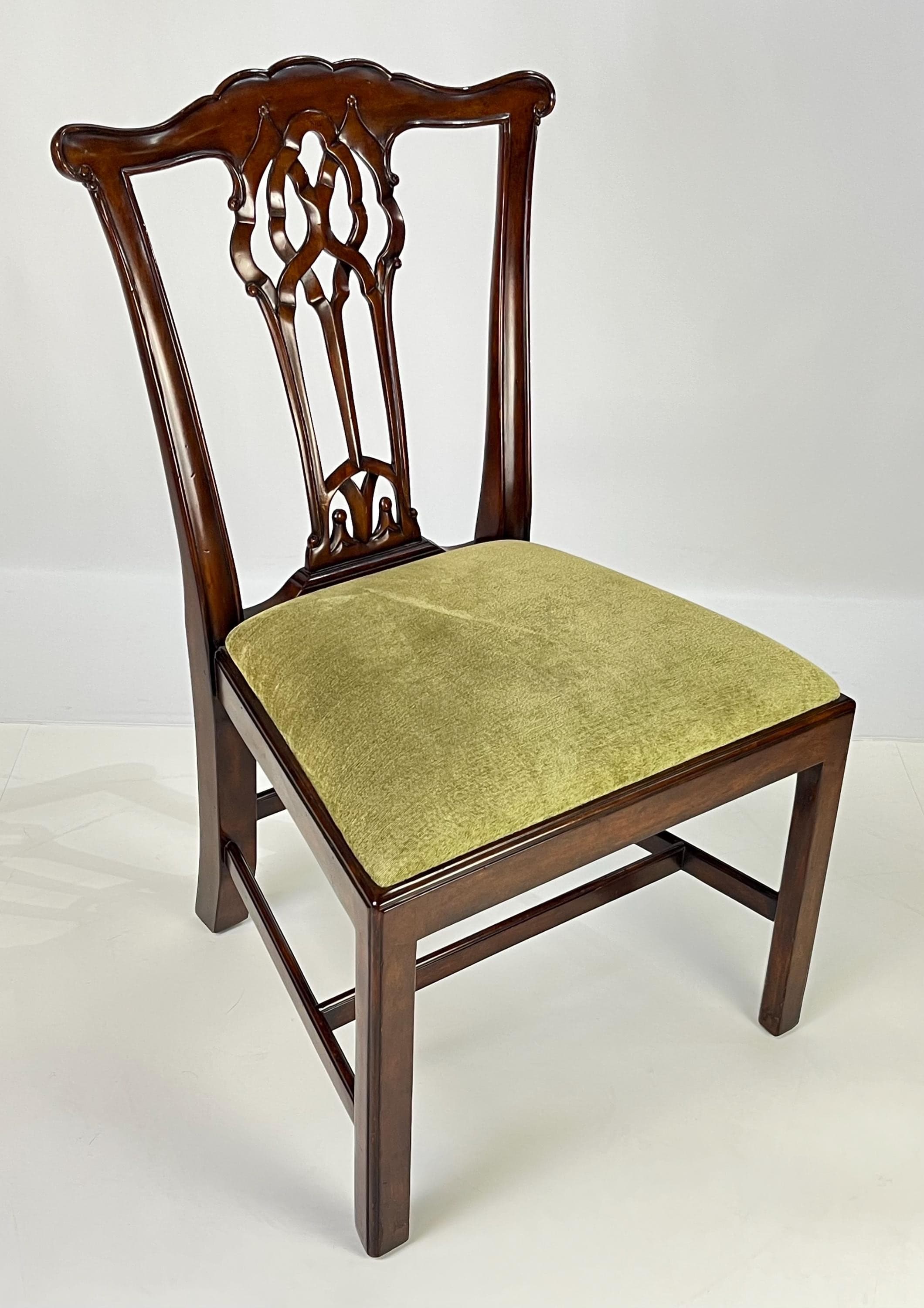 Theodore Alexander Althorp Collection Pierced Back Chippendale Dining Chairs - Set of 10 - Thumbnail 11