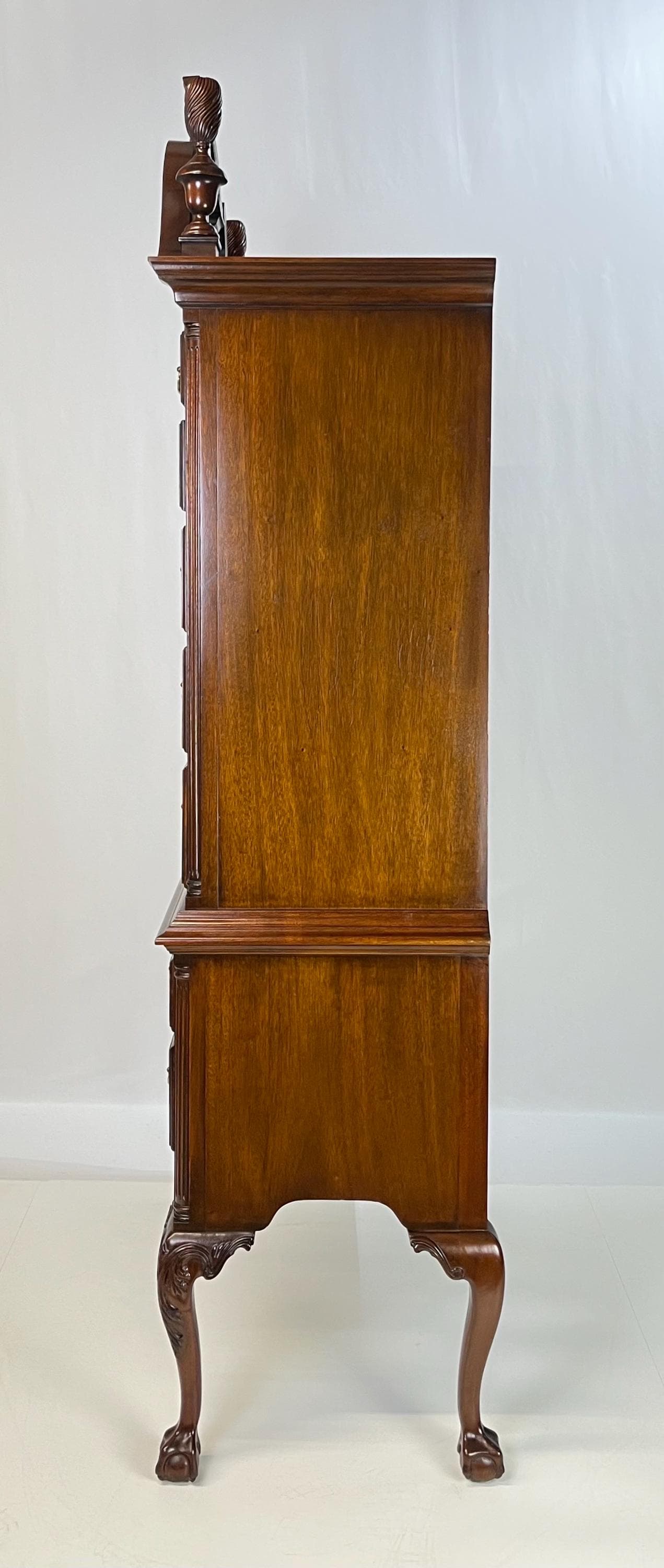 Councill Craftsmen Chippendale Style Mahogany Highboy - Thumbnail 6