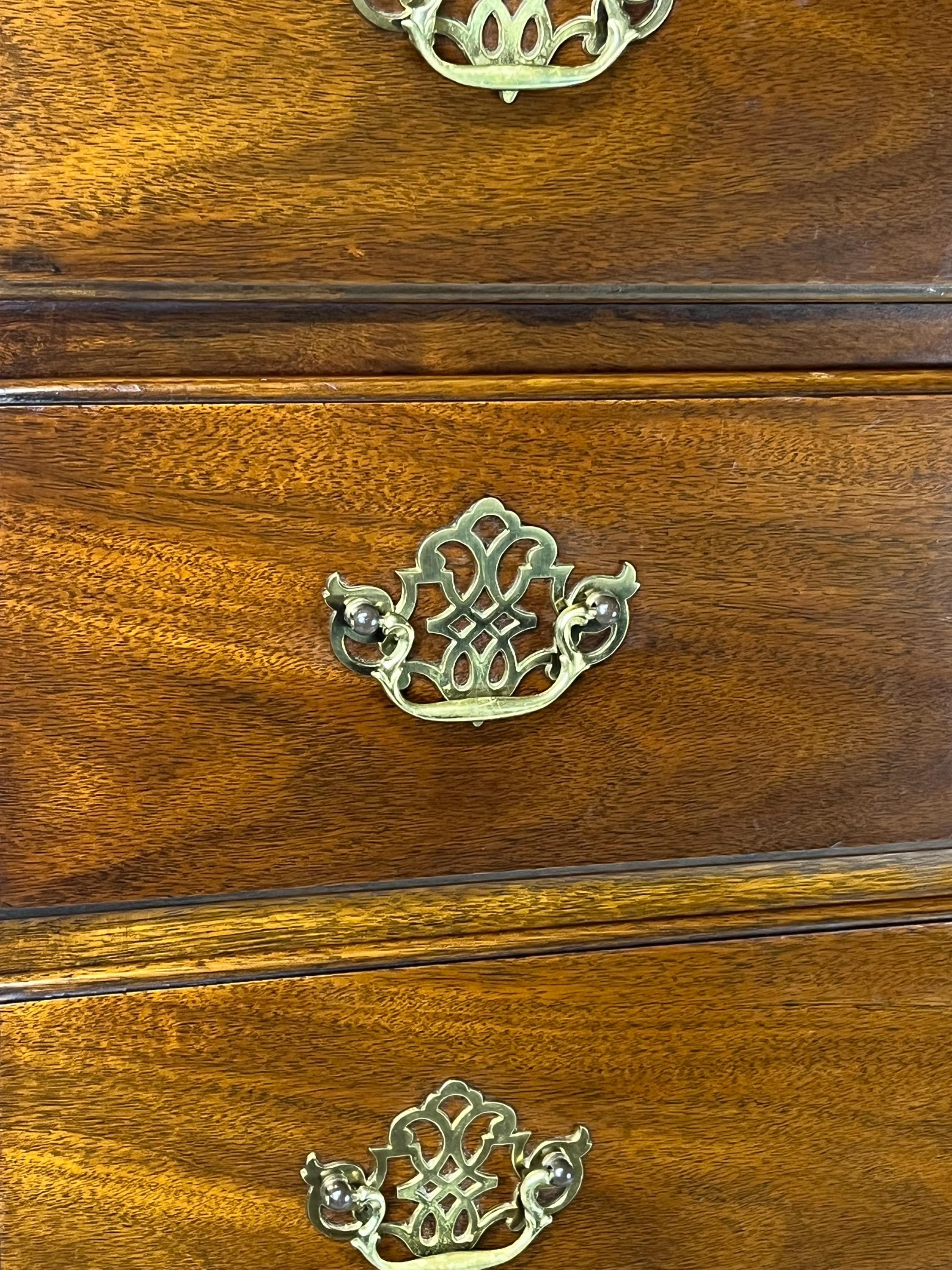 Councill Craftsmen Chippendale Style Mahogany Highboy - Thumbnail 12