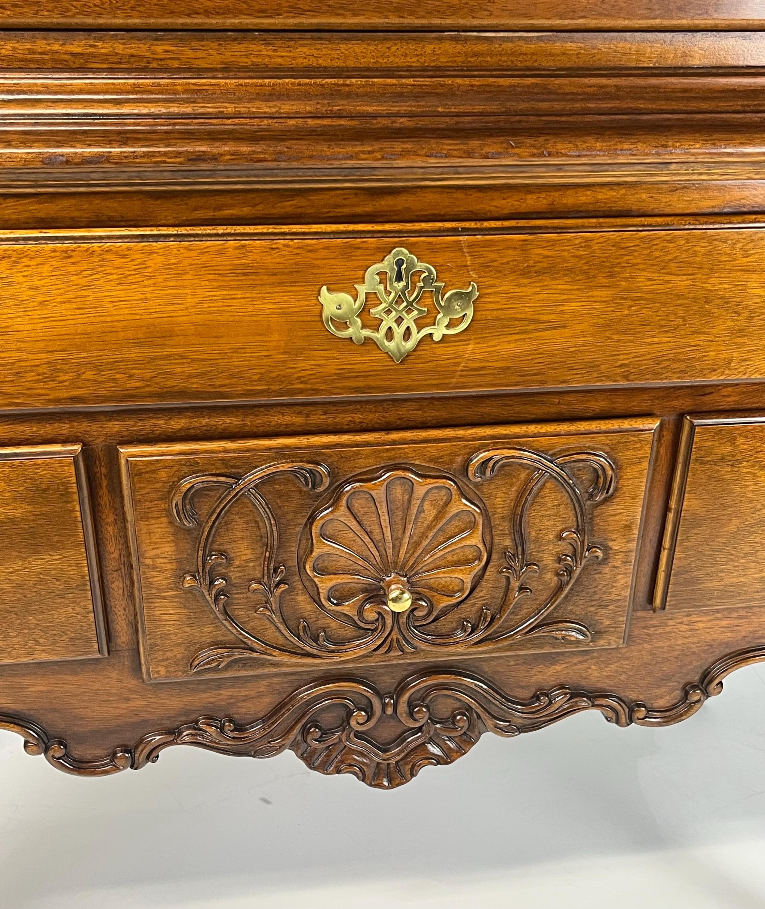 Councill Craftsmen Chippendale Style Mahogany Highboy - Thumbnail 15