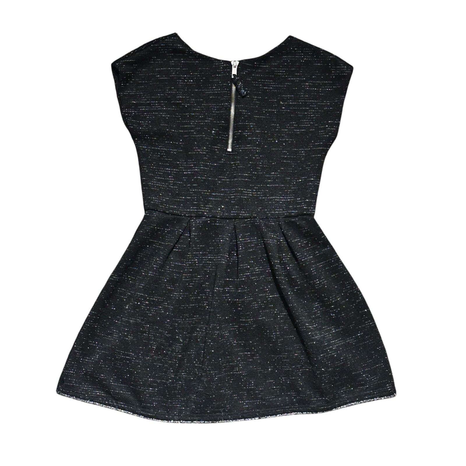 Girls Cat & Jack Black Sparkle Dress – Size 6/6X - Thumbnail 2