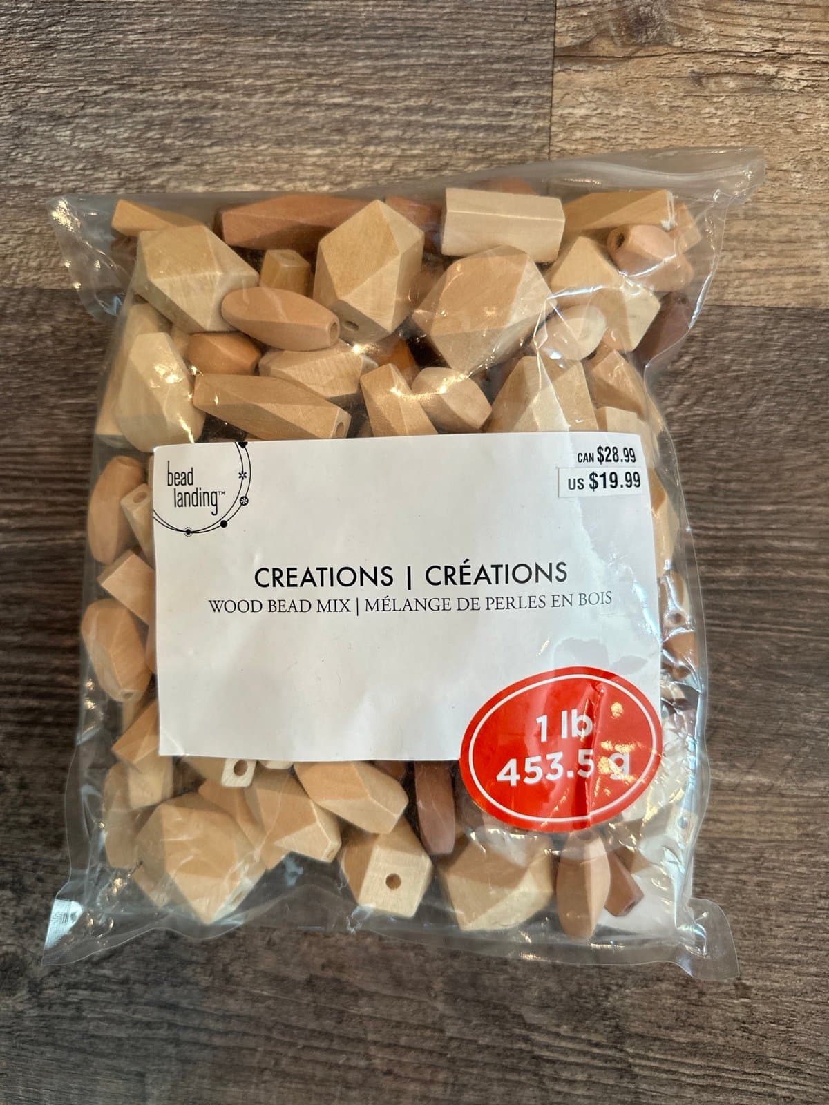 Craft supplies Wood Beads Shells 2.5 lbs - Thumbnail 5