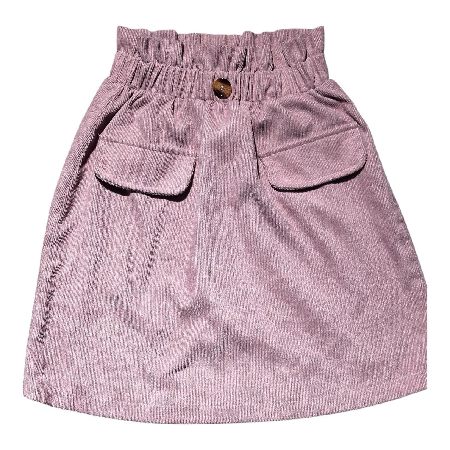 Shein Girls Size 8 Lot – Skirts and Dress Pink Overalls black corduroy - Thumbnail 3