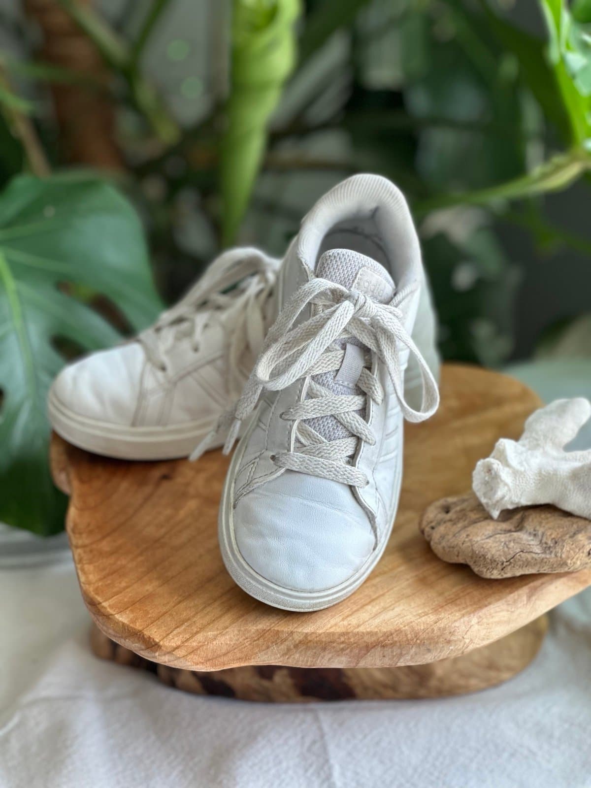 Youth Adidas sneakers white Size - Thumbnail 2
