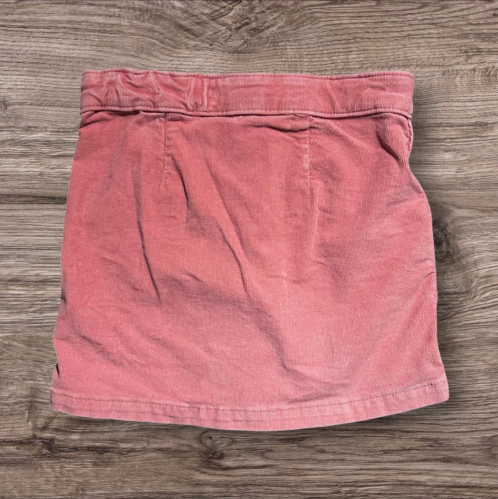 Girls Outfit – Old Navy Pink Skirt + Cat & Jack Cream Long Sleeve Top – Size 6/7 - Thumbnail 3