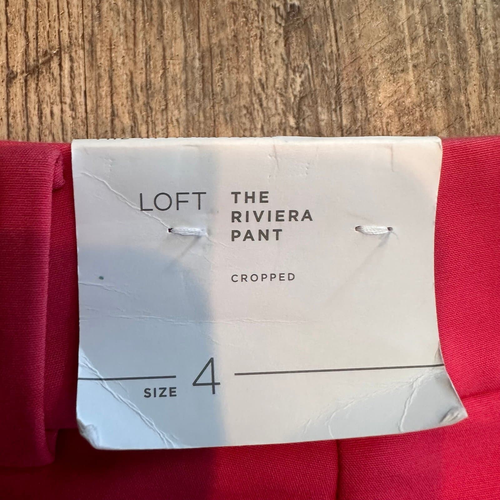 LOFT Riviera Pant cropped Sz 4 NWT - Thumbnail 7