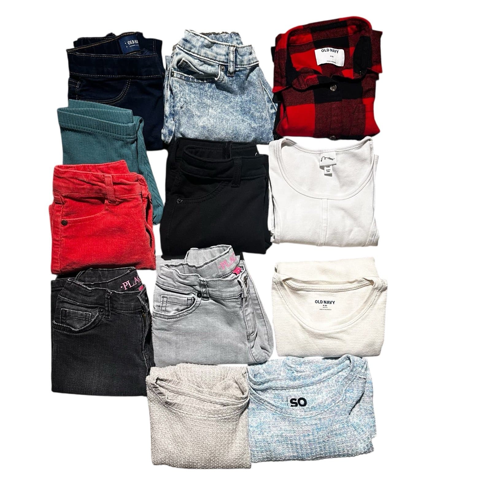 Girls Size 8 Clothing Lot Bundle – Old Navy, Cat & Jack, Art Class, TCP Fall - Thumbnail 2