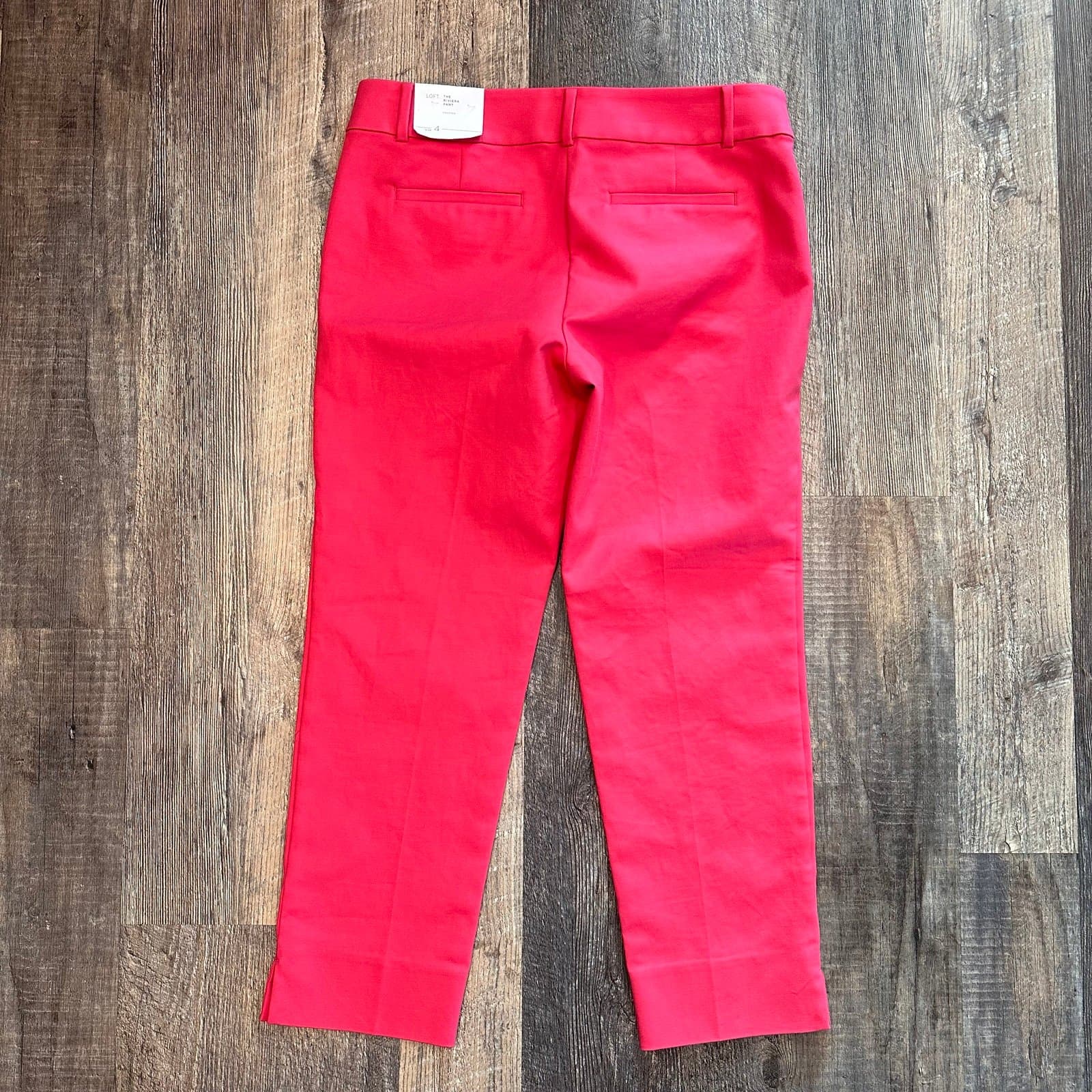 LOFT Riviera Pant cropped Sz 4 NWT - Thumbnail 5