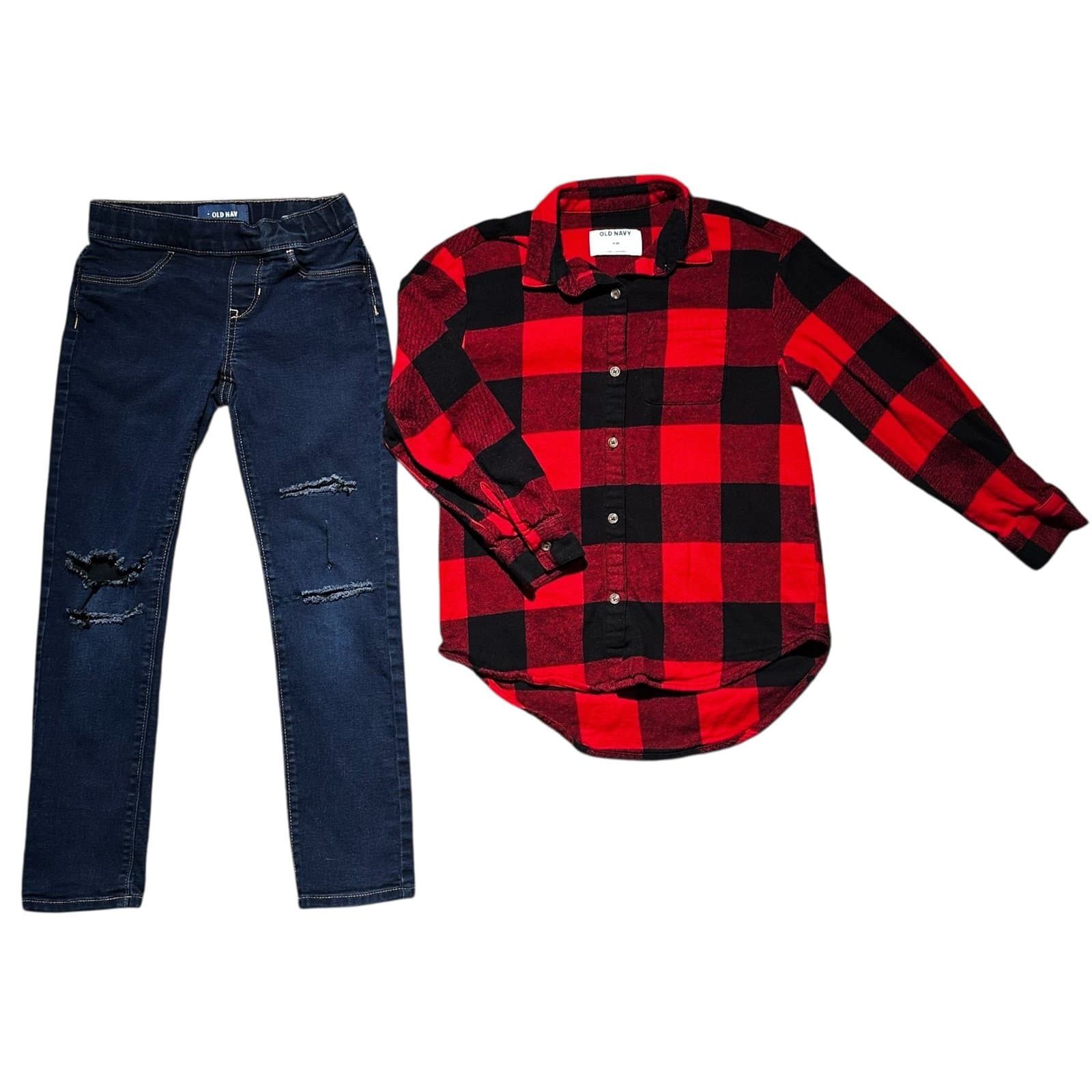 Girls Size 8 Clothing Lot Bundle – Old Navy, Cat & Jack, Art Class, TCP Fall - Thumbnail 4