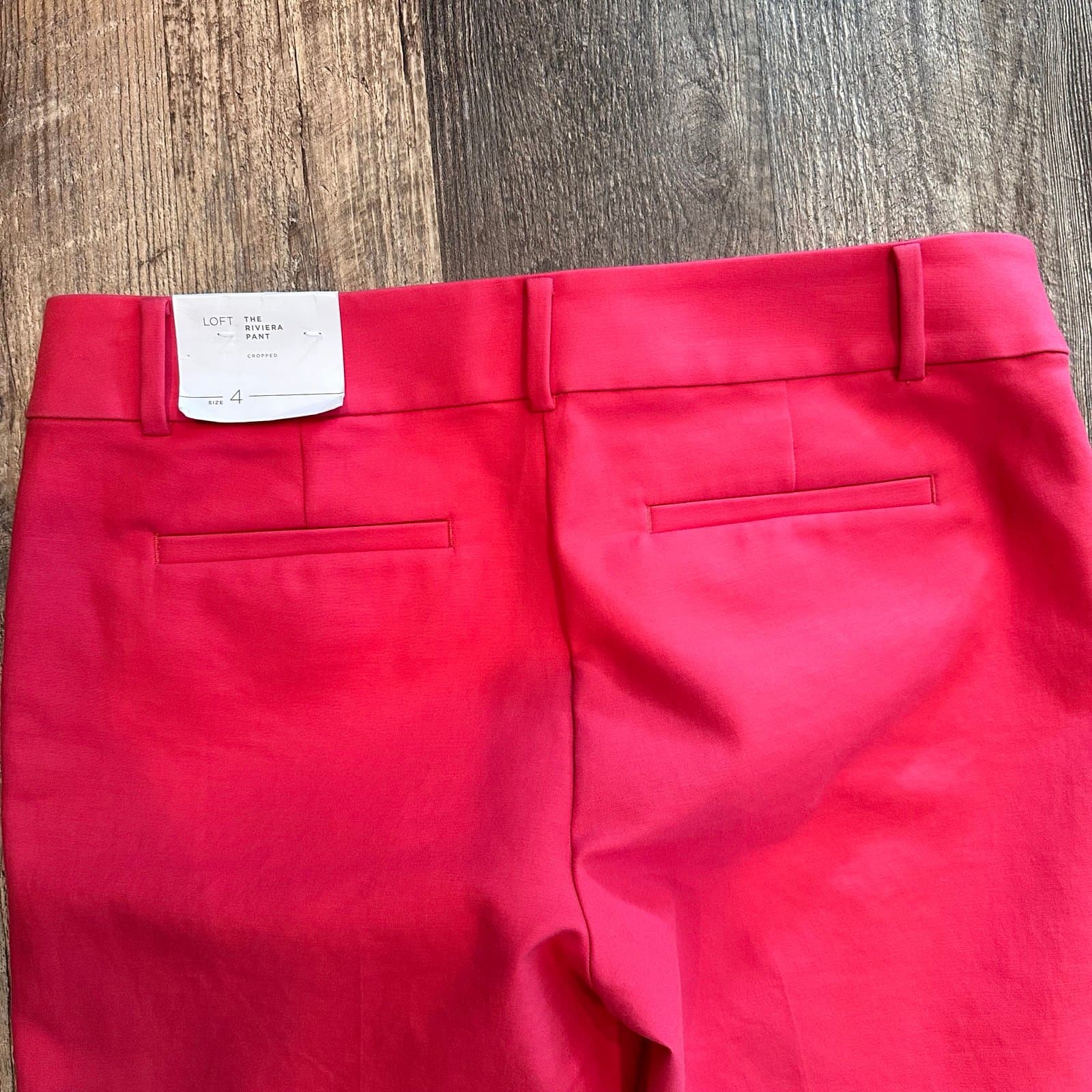 LOFT Riviera Pant cropped Sz 4 NWT - Thumbnail 6