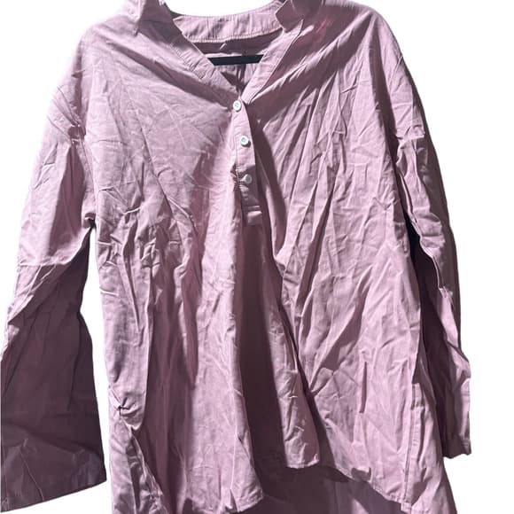 Light Purple Button-Up Shirt - Thumbnail 2