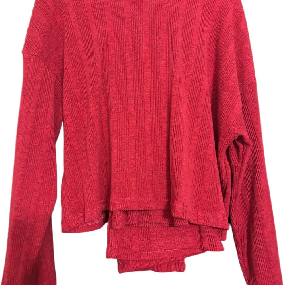 NWT Cozy Matching Set Women's Red Top and Pants XL - Thumbnail 2