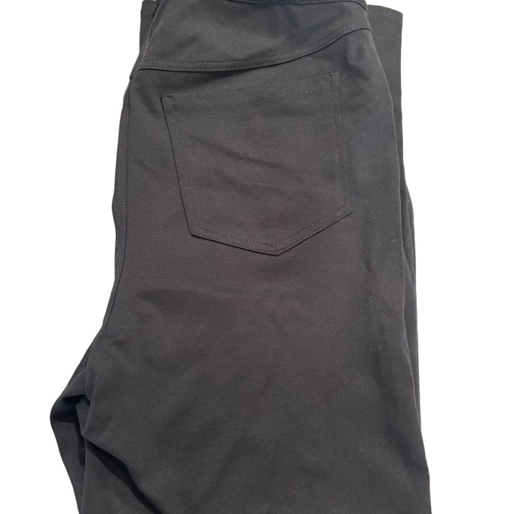 NWT Lane Bryant Pull On Black Bootcut Knit Pants - Thumbnail 4