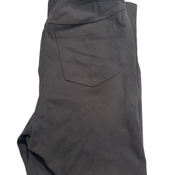 NWT Lane Bryant Pull On Black Bootcut Knit Pants - Thumbnail 5