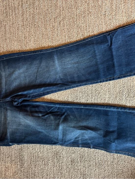NWT Lovervet Women's Dark Indigo Tummy Control, Boot Cut Jeans - Stretch Denim - Thumbnail 4