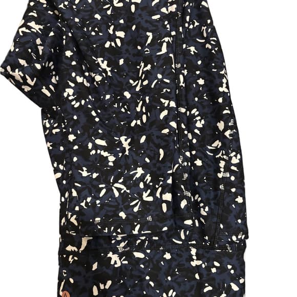 LIVI Navy, Black and White Patterned Leggings - Thumbnail 3