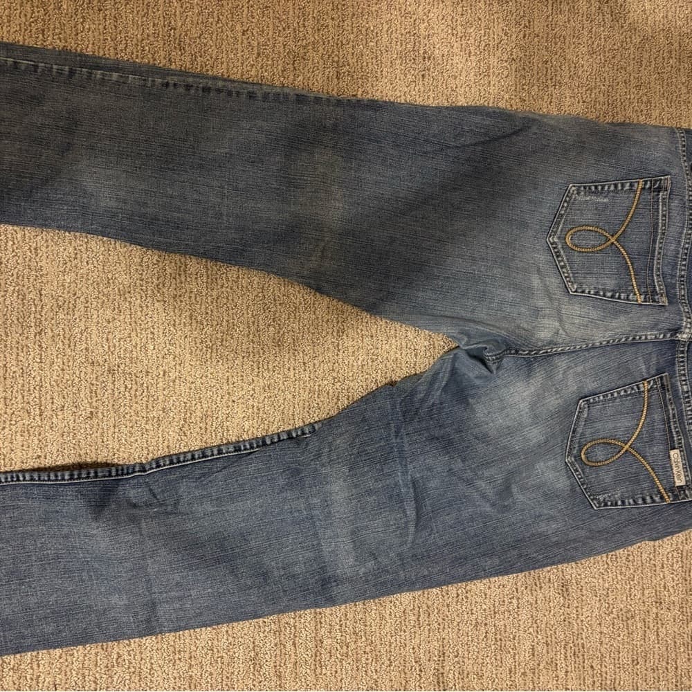 Calvin Klein Dark Blue Women's Jeans - Thumbnail 2