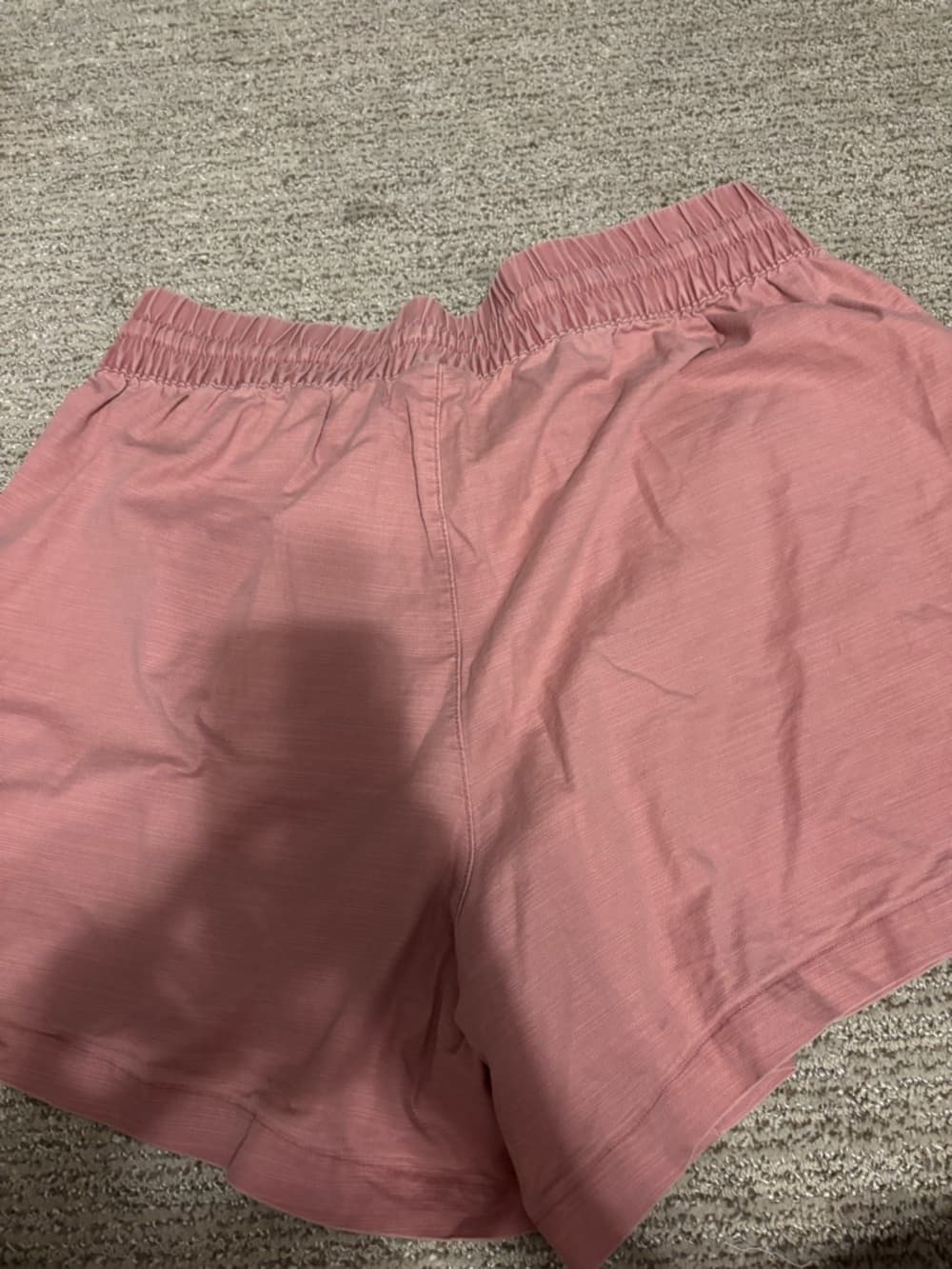 Ava & Viv Relaxed Drawstring Casual Shorts - Rose Pink