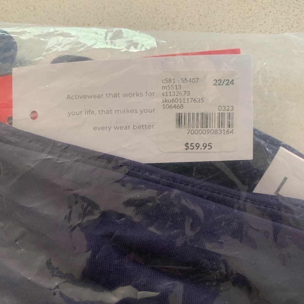 NWT Lane Bryant Navy Athletic Skort​ - Thumbnail 3
