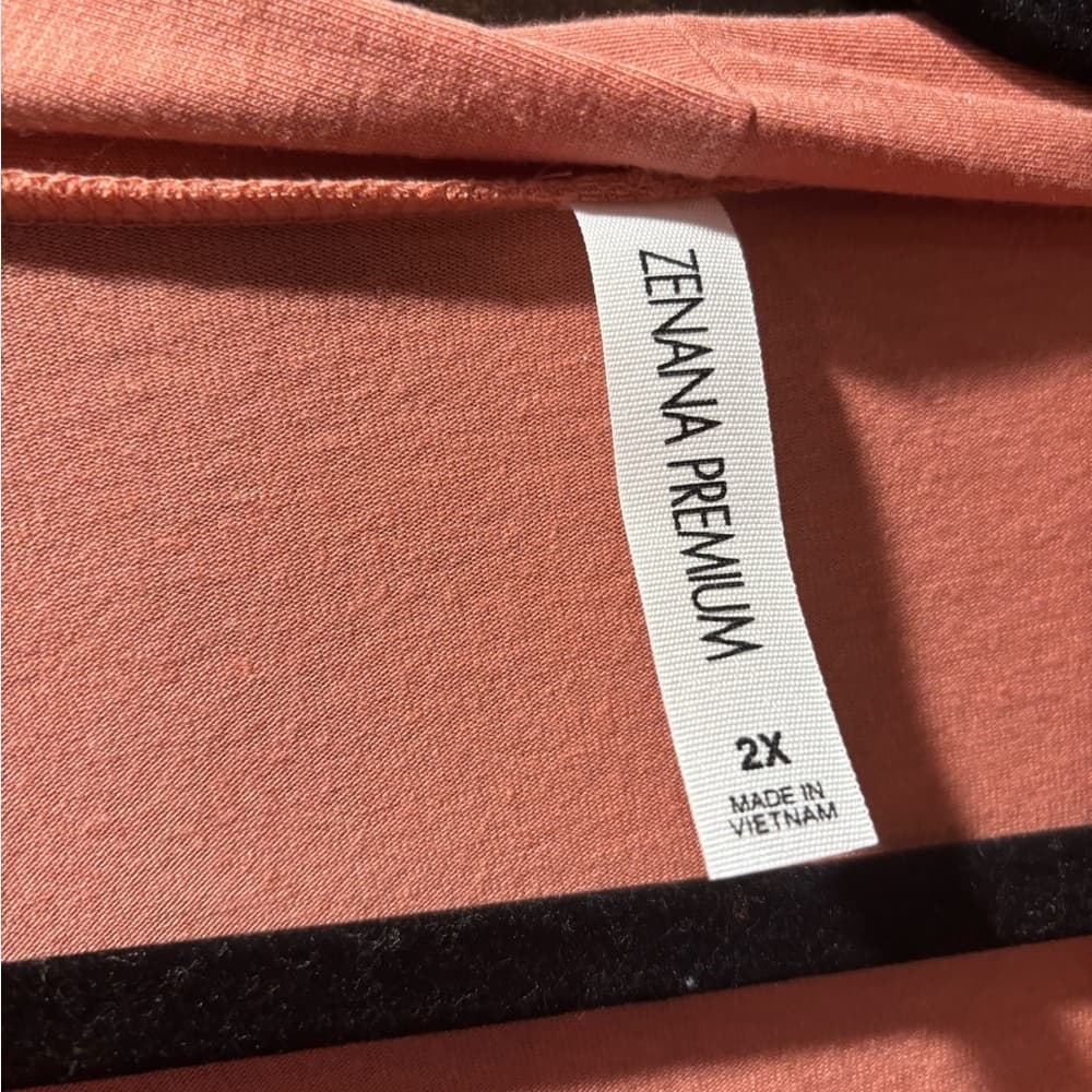 NWOT Zenana Outfitters Peach Open Cardigan Light Weight