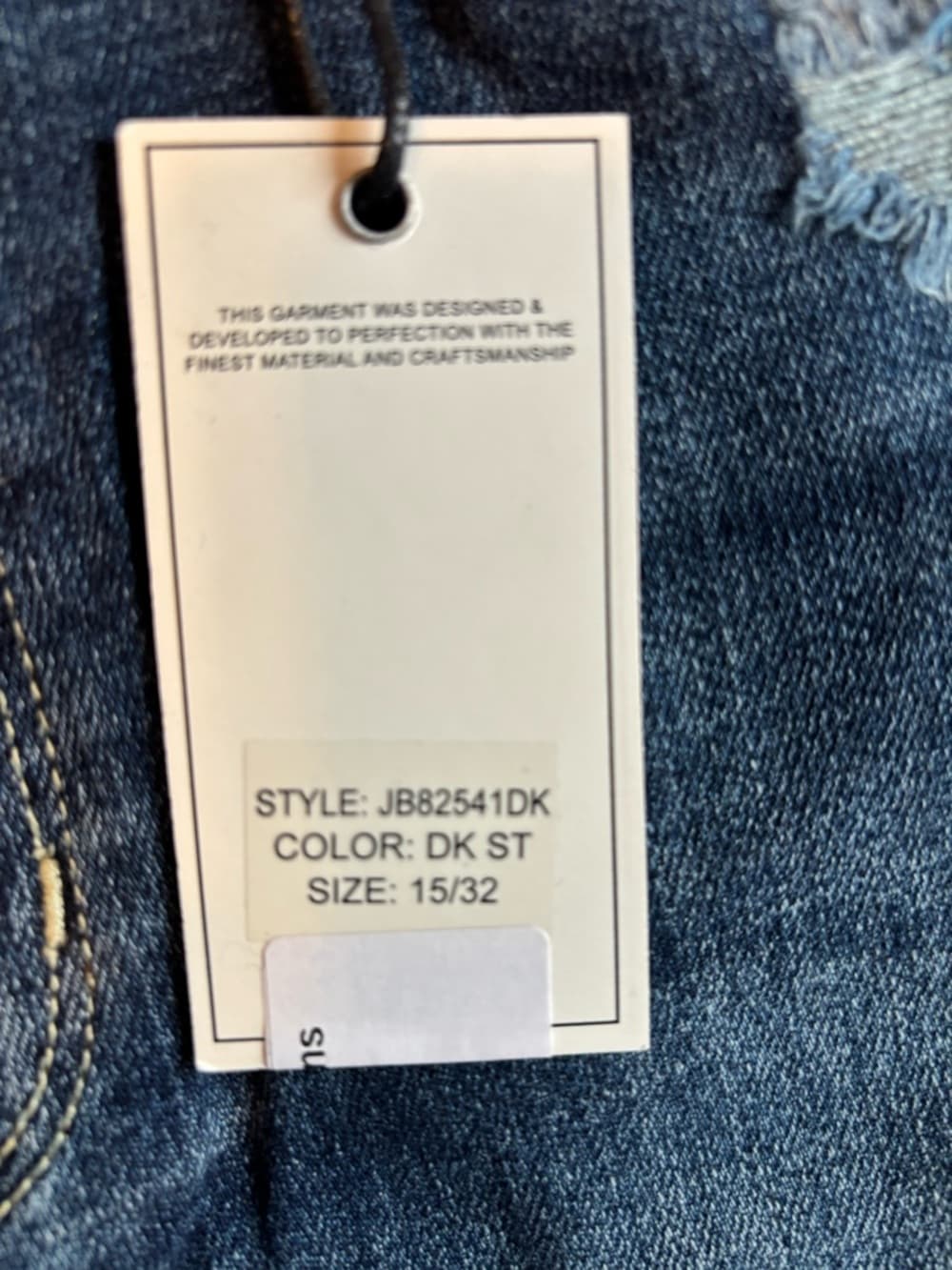 Judy Blue Dark Blue Mid Rise Distressed Bootcut Jeans - Thumbnail 2