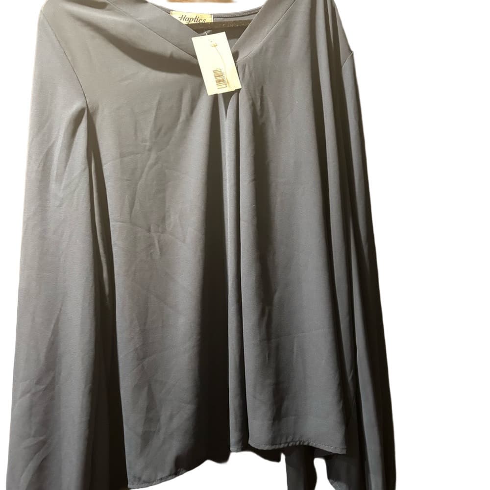 NWT Haptics Elegant Blue Women's Top - Thumbnail 2