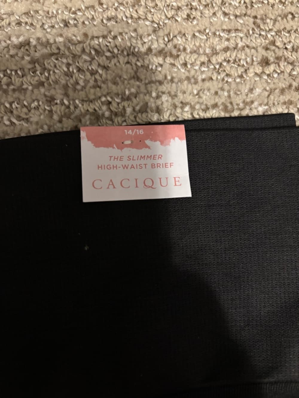 NWT Cacique Black High-Waist Shaping Underwear (2 pair) - Thumbnail 3