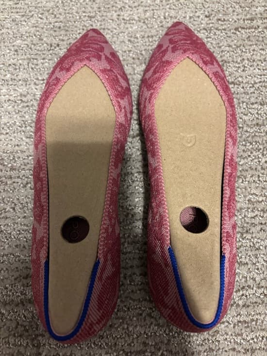 New Rothy's Pink Patterned “The Point II” Flats - Thumbnail 7