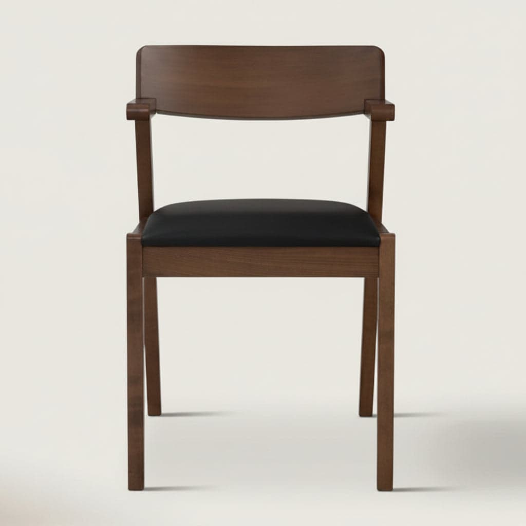 Hoft Home Set of 2 Zola Dining Chairs - Chestnut & Walnut FFW-1421 - Thumbnail 3