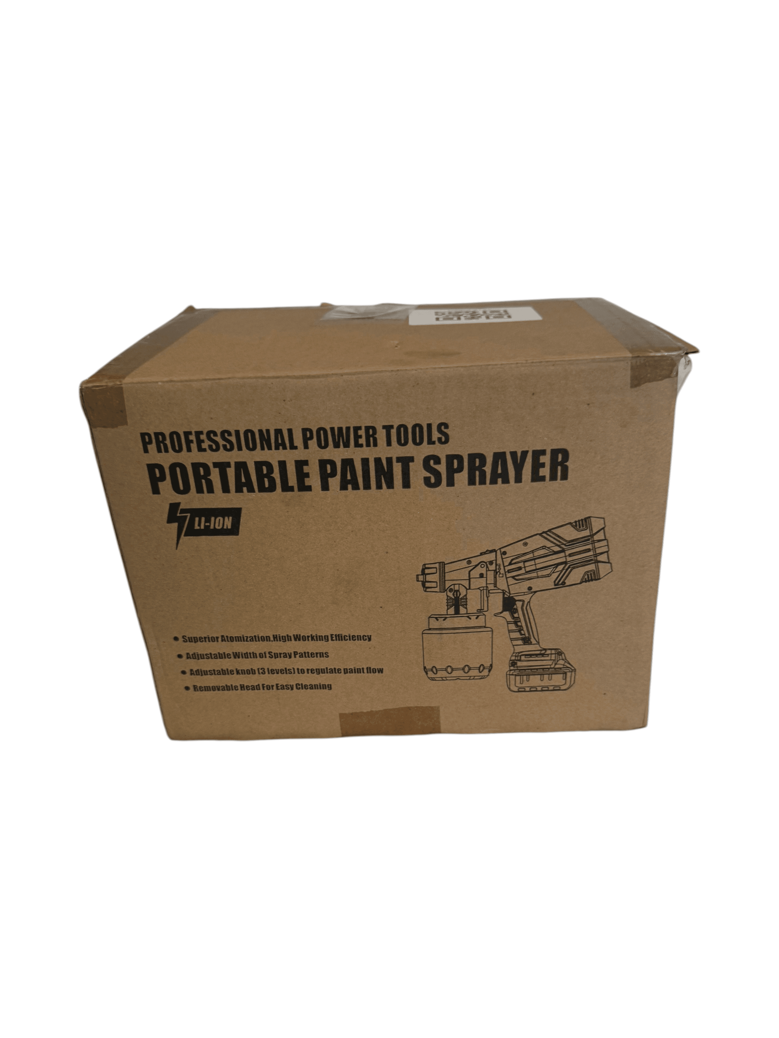 Cordless Paint Sprayer with Brushless Motor, HVLP Spray Gun with 20V 4.0Ah Battery, 1400ML Container, Easy to Clean & Setup, Electric Paint Sprayer for House Painting, Cabinets, Fences, Wall, DL05S - Thumbnail 5