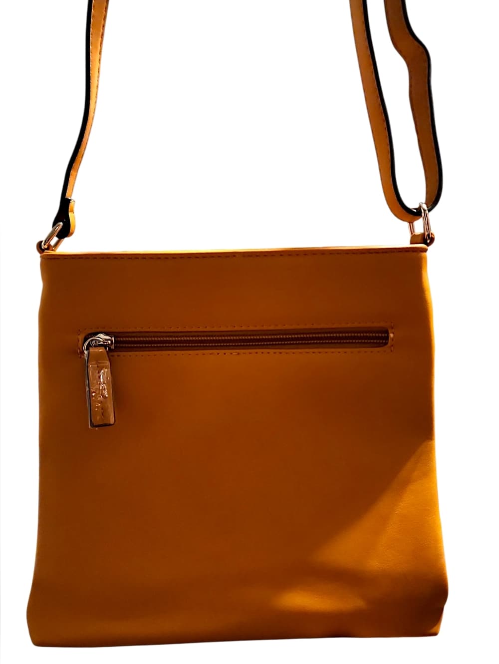 Brentano Mustard Scalloped Crossbody Bag for Women - Thumbnail 2