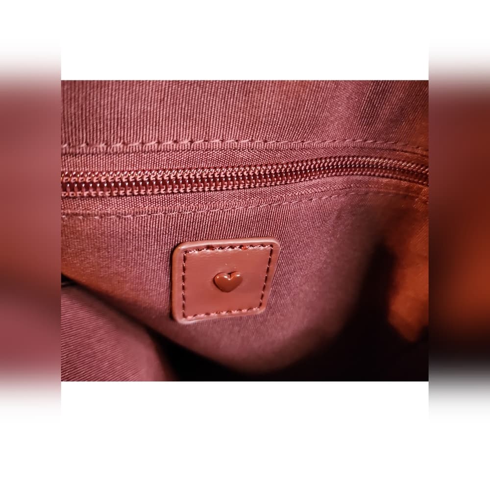 Luxurious Heartlove By Charo Quilted Backpack and Pouch Set - Thumbnail 3