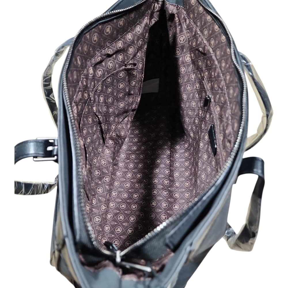 London Fog Black Tote Bag - Thumbnail 2