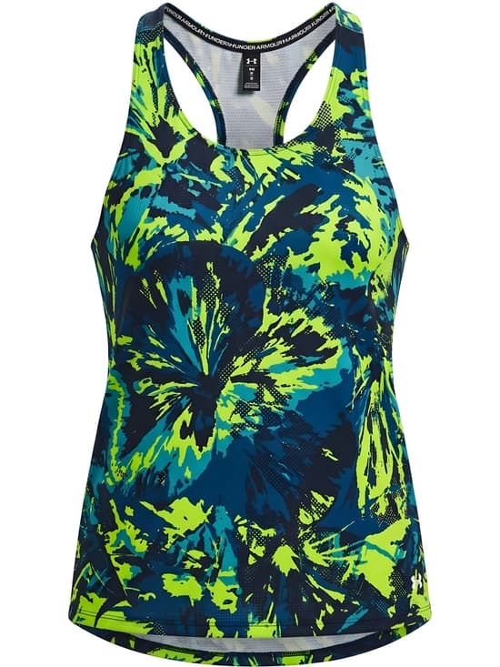 Under Armour Neon Floral Racerback Tank - Thumbnail 3