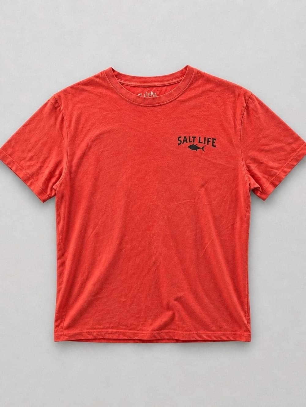 Salt Life Washed Coral Logo Tee - Thumbnail 2