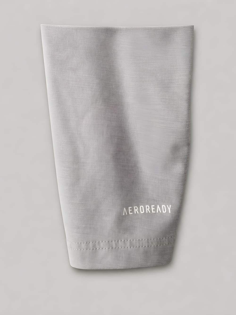 Adidas Light Gray Primegreen Aeroready Athletic Tee - Thumbnail 2