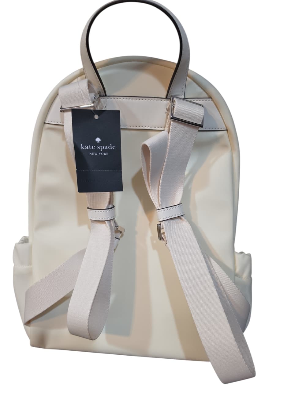 kate spade Cream Mini Backpack with Dual Front Pockets