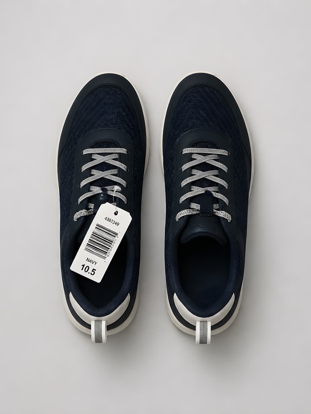 Hurley Exeter Men's Navy Blue and White Sneakers
