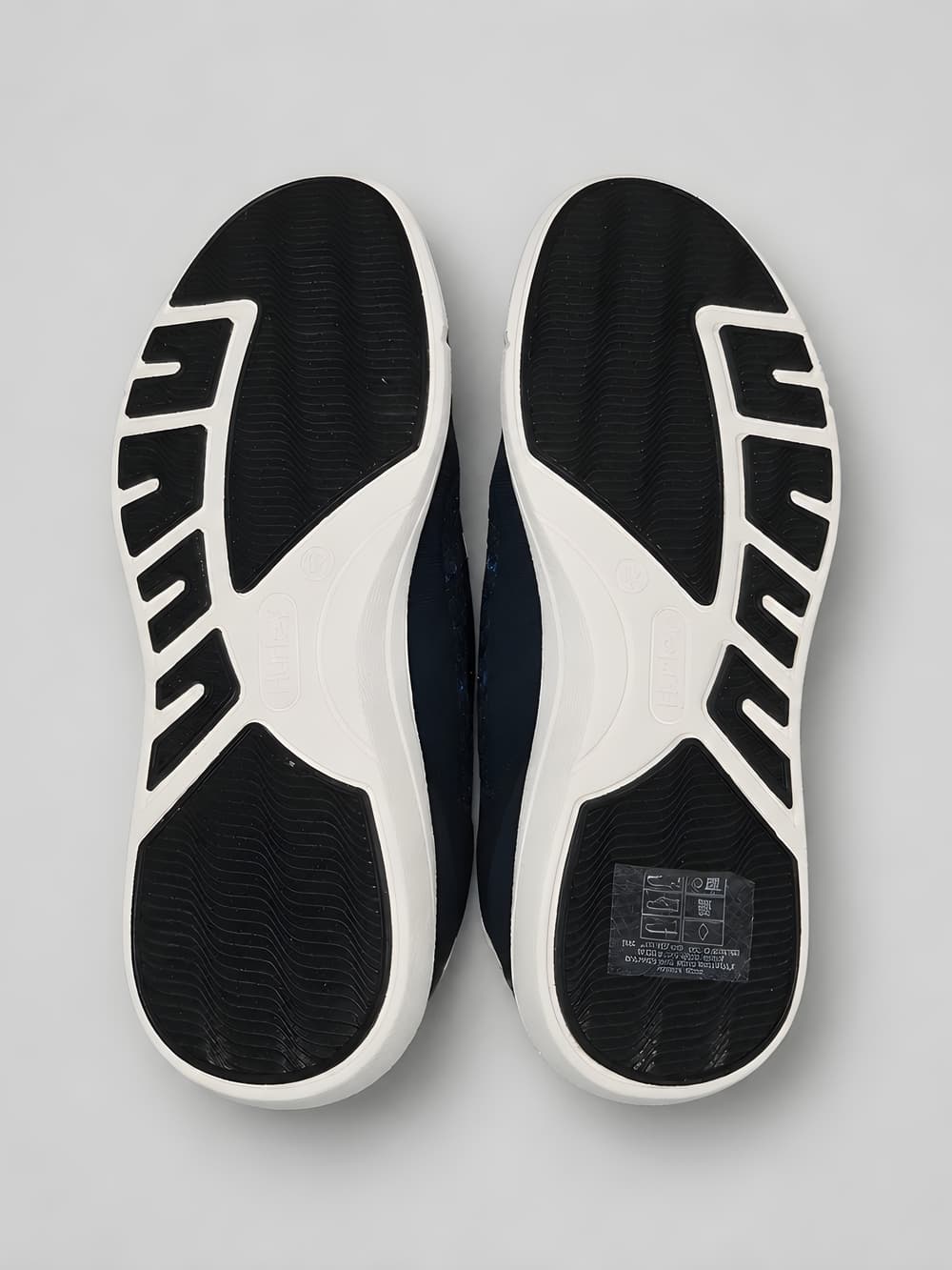 Hurley Exeter Men's Navy Blue and White Sneakers - Thumbnail 2