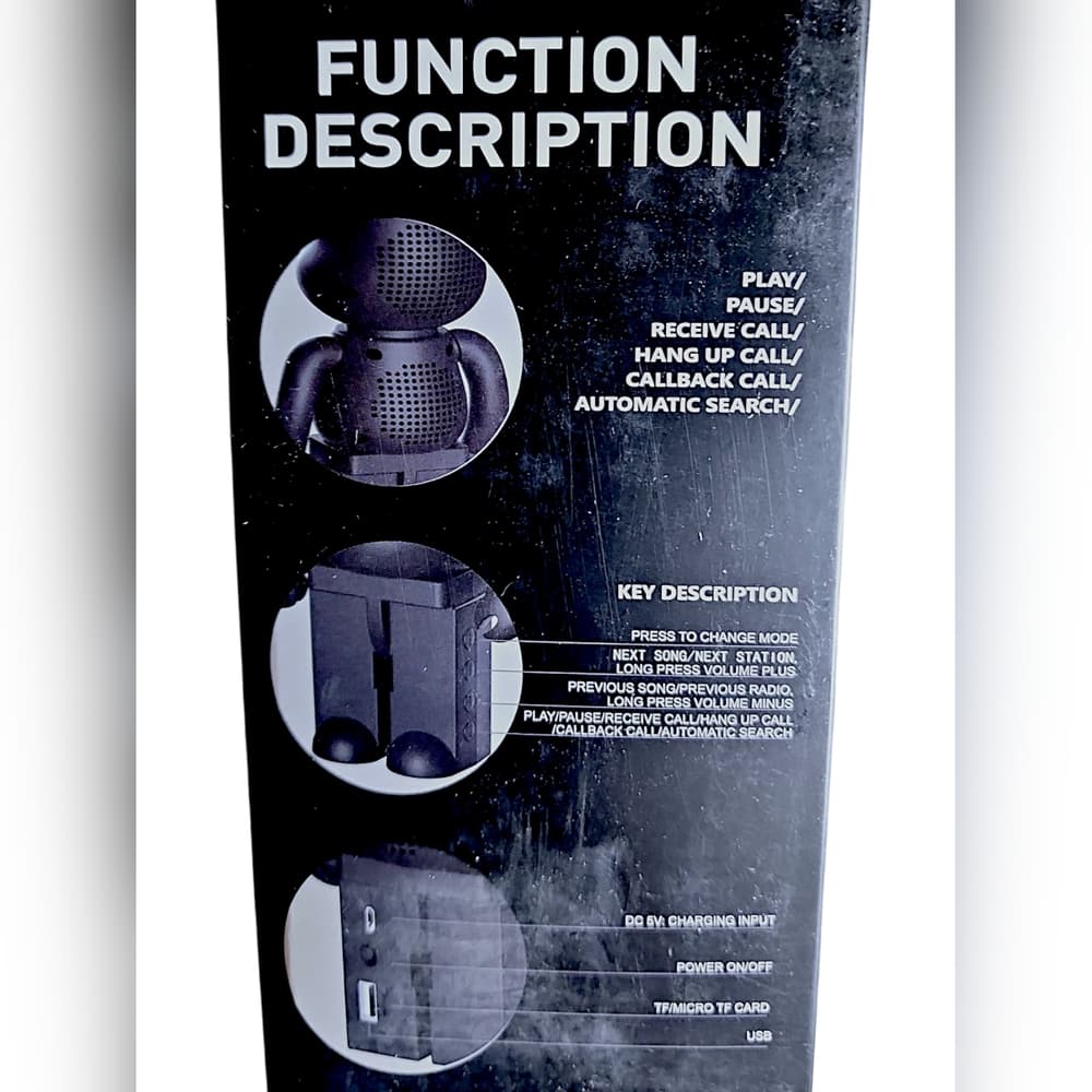 New B5+Wireless Graffiti Bear Speaker - Thumbnail 3