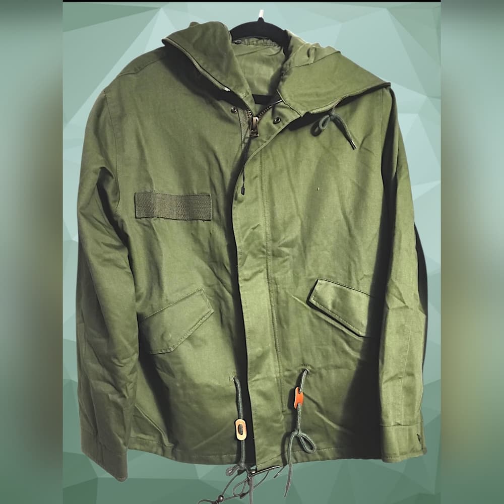 NWT Women's Olive Military Fishtail Parka - Thumbnail 2